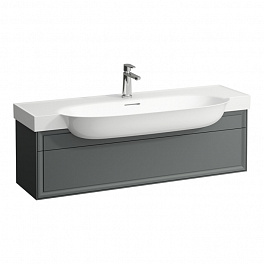 Laufen New Classic База под раковину подвесная , 1180х320х340 мм, 1 ящик, цвет серый (для раковины 813858)