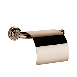 GESSI VENTI20 Держатель туалетной бумаги, с крышкой, цвет Copper PVD