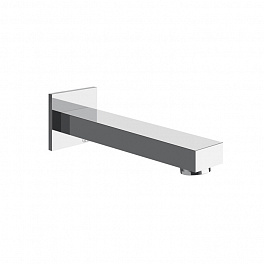 GESSI INVERSO RIGATO Настенный излив для ванны, цвет: хром