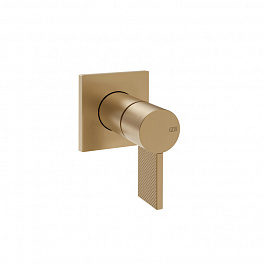 GESSI INVERSO DIAMANTATO Настенный смеситель для раковины на 1 выход, цвет: Warm Bronze Br PVD