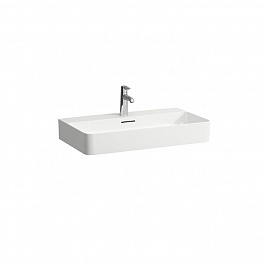 Laufen VAL Раковина 750х420х115мм с 1 отв. под смеситель, с покр. LLC, цвет: белый
