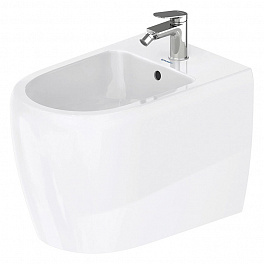 Duravit Qatego Биде напольное 390х600х400 мм, с 1 отв под смеситель, Weiß Hochglanz, цвет белый