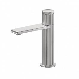Newform Ionika Смеситель для раковины без донного клапана, цвет: PVD brushed stainless steel