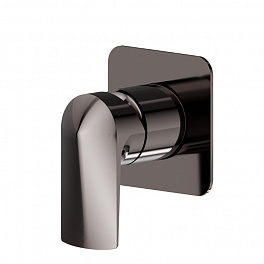 Newform Delta Zero Внешняя часть смесителя для раковины, цвет: PVD gun metal