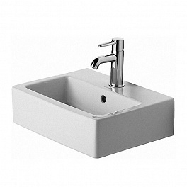 Duravit Vero Мебельная раковина для рук, с перел., с 1 отв. под смес., 450x350мм, цвет: белый (Спец.цена из наличия)