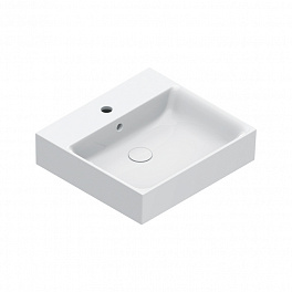 Catalano PREMIUM Раковина 50x47, с 1 отв. под смеситель, покрытие Cataglaze+, цвет белый глянцевый