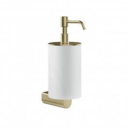 GESSI Rilievo Дозатор для жидкого мыла настенный, цвет: Brushed Brass PVD
