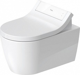 Duravit ME by Starck Унитаз подвесной 570х370 мм безободковый, HygieneFlush для SensoWash, цвет: белый