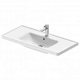 Duravit D-Neo Раковина накладная 1005х480 мм, с переливом, с 1 отв. под смеситель, с WonderGliss, цвет: белый (Спец.цена из наличия)