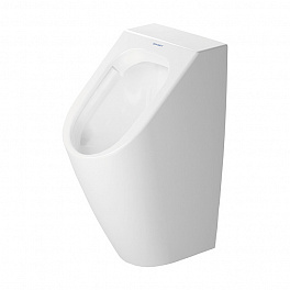 Duravit ME by Starck Писсуар Rimless 0,5л., подача воды сзади, с вытяжкой, сток горизонт.,с креплением (Спец.цена из наличия)