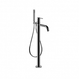 Gessi Emporio Via tortona Внешние части для напольного смесителя для ванны с душевой лейкой, цвет: Chrome
