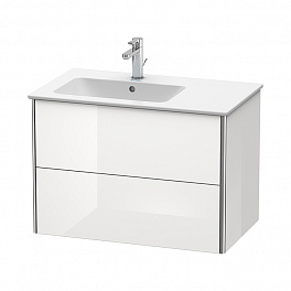 Duravit XSquare База под раковину подвесна810х478х560 мм, с 2 выдв ящика, Цвет белый глянц.(для 234583,)