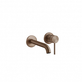 GESSI 316 Встраиваемый смеситель с изливом 210-180мм (внешние части), цвет: brushed copper pvd