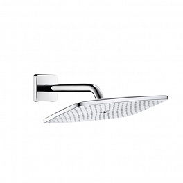 HG Raindance Е Верхний душ 1jet (RainAir), 360х190 мм, с настенным держателем 240 мм, G1/2, цвет: хром