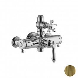 Nicolazzi Termostatico Термостатический смеситель, вывод сверху 3/4, цвет: Bronze Plated