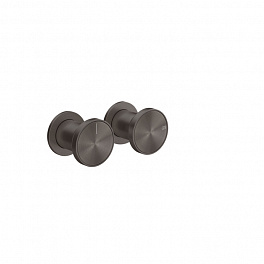 GESSI Origini Смеситель встраиваемый на 2 позиции,с отд вставкой., цвет: Black Metal Brushed PVD