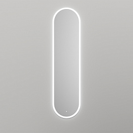SALINI Зеркало для ванны ARMONIA 450×1785х25мм., фоновая и фронтальная подсветка 3в1 , сенсор движения включения подсветки , крепления, без подогрева