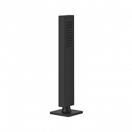 Gessi Rettangolo Душевая лейка выдвигающаяся, с держателем, цвет: черный