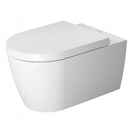 Duravit ME by Starck Унитаз подвесной Rimless с креплением Durafix, 4,5л. с HygieneGlaze, 370x570мм, Цвет белый