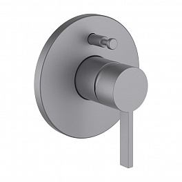 Kartell by laufen смеситель для ванны-душа скрытого монтажа, для установки с Simibox, PVD матовая нержавеющая сталь