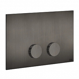 Gessi Ingranaggio Клавиши смыва Geberit Sigma 8 e Sigma 12., цвет Black Metal Brushed PVD