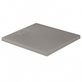 Duravit Stonetto Поддон композитный прямоугольный 900x800х50mm, d90, цвет Бетон