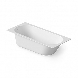 DEA DESIGN Ease Ванна 1700х750хh580 мм встраиваемая,в комплекте ножки, интегр.слив/перелив в цвет ванны цвет белый (цена по АКЦИИ)