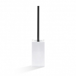 Decor Walther Porzellan Туалетный ёршик, напольный, фарфор, цвет: белый/черный матовый