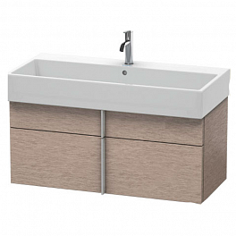Duravit Vero Air Раковина 100cm, без перелива, с площадкой, с 1 отв. под смеситель, на столешницу, Цвет белый