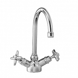 Stella Italica Смеситель для мойки на 1 отверстие 3230, цвет: хром