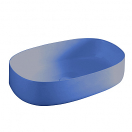 Artceram COGNAC Раковина накладная 55x35 см, цвет: blu zaffiro