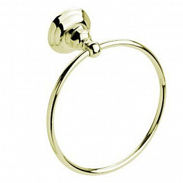 Nicolazzi Accessori Classica Полотенцедержатель, настенный, 195х72х230мм, цвет: Gold Brass