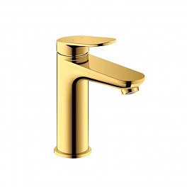Duravit Wave Смеситель на раковину М, с донным клапаном, H-171 мм, выступ - 122 мм, золото