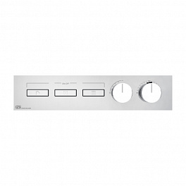 Gessi Hi-Fi Термостат для душа, с включением до 3 источников одновременно (внешняя часть), цвет: хром