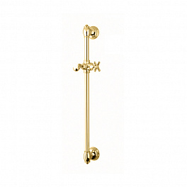 Bossini Душевая штанга CHARLESTON из латуни 60 см x Ø 20 mm, цвет: Gold PVD