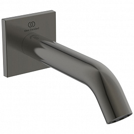 Ideal Standard Joy Neo Настенный излив, 17см, подключение G1/2, цвет: PVD Magnetic Grey