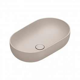 Catalano SFERA Раковина 60x37 h16 накладная, без отв. под смеситель, покрытие Cataglaze+, цвет Seta Satinato