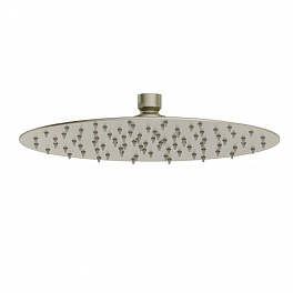 Newform X-Steel 316 Верхний душ, d250 мм, H 2 мм, без кронштейна, G1/2" , цвет: PVD Brushed pale gold
