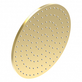 THG Верхний душ Ø300 мм., цвет Soft matt gold