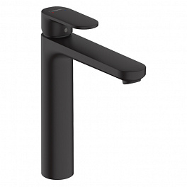 HANSGROHE VERNIS BLEND Смеситель для раковины на 1 отверстие, высота 190 мм., однорычажный, цвет черный матовый