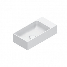 Catalano PREMIUM Раковина 50x25, без отв. под смеситель, покрытие Cataglaze+, цвет белый глянцевый