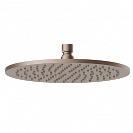 Newform Head Showers Верхний душ круглый с дождевой струей Н 8 мм D=250 мм, цвет: copper satin