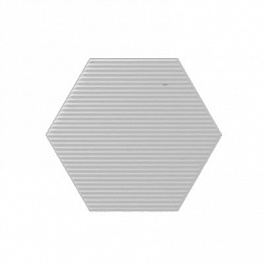 MINI HEXA CANALE ICE WHITE MATT